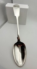 Exeter Mid-Century Victorian Silver Serving Spoon, 1845, William Rawlings Sobey
