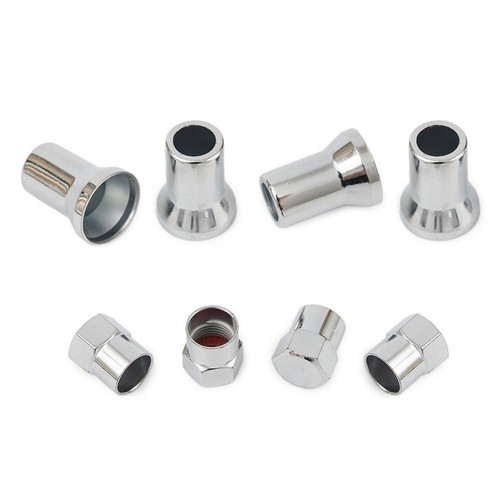 12 x Stück TR413 Chrom Silber Rad Reifen Ventilschaft Hülsen Sechskant - Bild 11 von 12