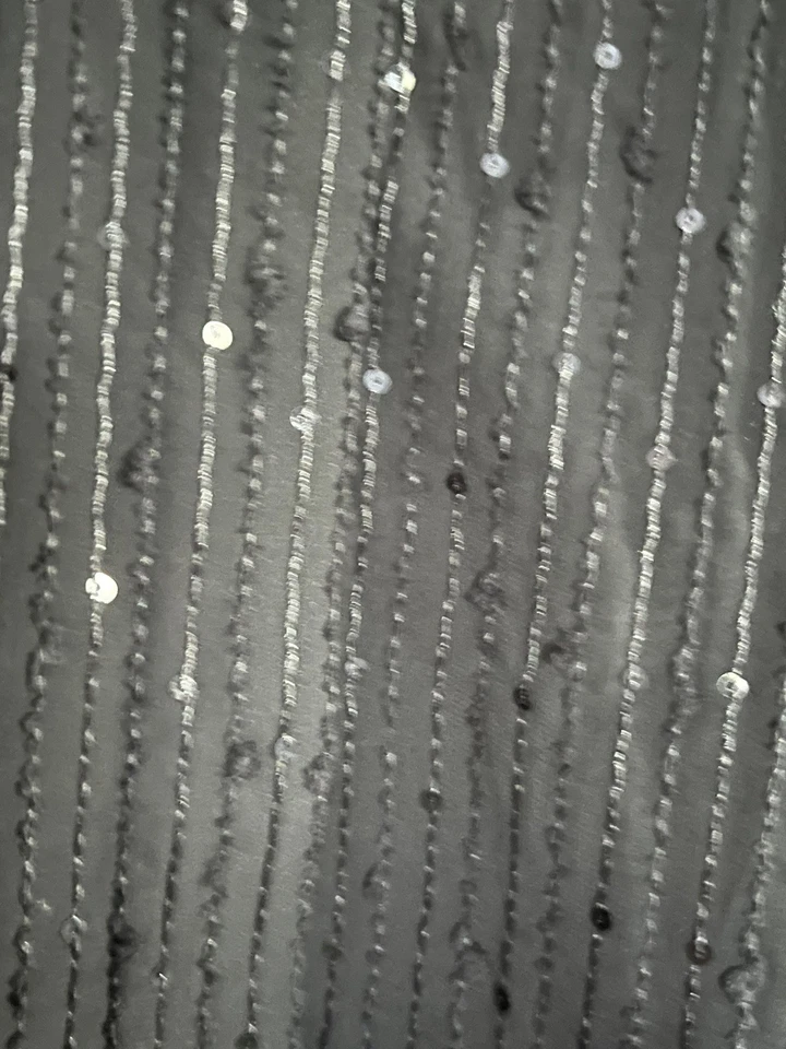 LOVELY NEXT BLACK SPARKLY/SEQUIN SHIRT - SIZE 20 - PARTY/CRUISE - NEW - RRP £38 - Image 2 of 2