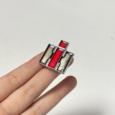 INTERNATIONAL SMALL INTERIOR EMBLEM Car Metal Badge SCOUT Pickup Truck Single