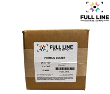 Premium LUSTER Photo Paper 10.4 mil or 260 gms- 36"x100' Roll US SELLER