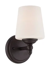 Designers Fountain 15006-1B Bronze Darcy 1-Light Bathroom Sconce