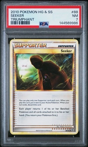 PSA 7 Seeker 2010 Pokémon HG & SS Triumphant #88 B