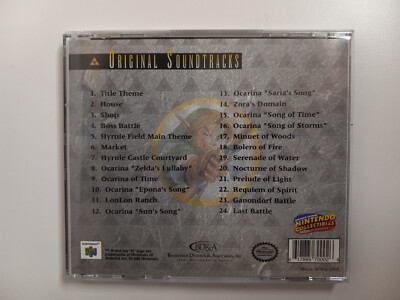 NO CD** The Legend of Zelda: Ocarina of Time Zelda Collectible CD