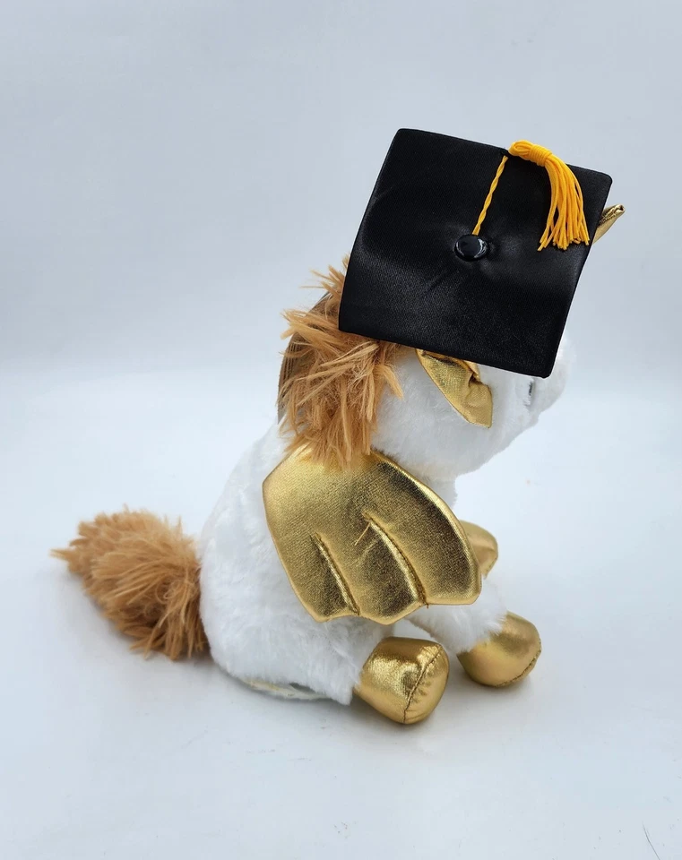 Way To Celebrate Dan Dee Graduation 9" Unicorn Singing Animated Plush Animal NWT - Image 4 of 4