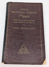 Official National Survey Maps New England, 1926, Atlas and Local Business Index