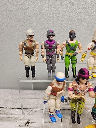 VTG LANARD The Corps ACTION FIGURE LOT OF 9 80s 90s Measures 3 3/4” - Picture 5 of 5