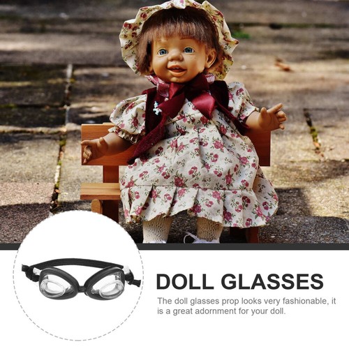 4PCS Doll Swimming Goggles Doll Dress Up Eyeglasses Doll Costume Accessories - Bild 6 von 12