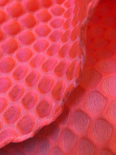 ROKSANDA Bright Pink Raised Bubble High Waist Pleated Midi Skirt UK 8 / US 4 - Picture 7 of 7