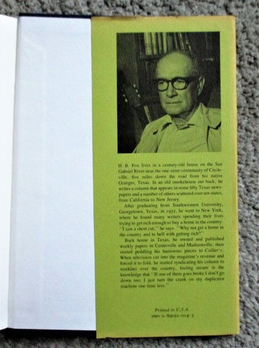 THE 2000-MILE TURTLE (1975) H.B. Fox SIGNED Madrona Press HC 2nd Print - Humor - Imagen 7 de 7