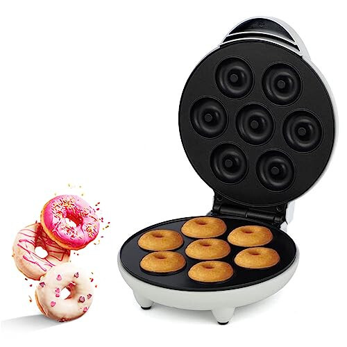 Maker Machine, Electric Non Stick Doughnut Maker, Toaster Donut Machine for Home - Picture 1 of 7