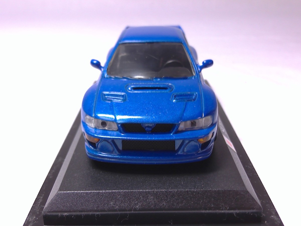 SUBARU IMPREZA WRX STI（GDB） ミニカー 1/43 Subaru Impreza WRX STI Metallic Blue GC8 1999 1/43 delprado