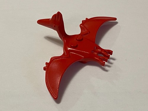 LEGO Pteranodon Dinosaur Red Minifigure - Dino Island Explorer 5934 Retired Dino - Picture 3 of 5