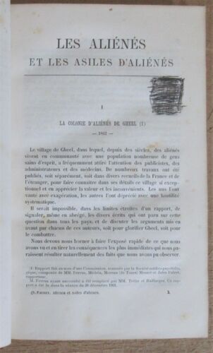Falret I Insane E I Manicomi Di Insane 1890 Eo Psichiatria Histoire Medicina - Foto 4 di 12
