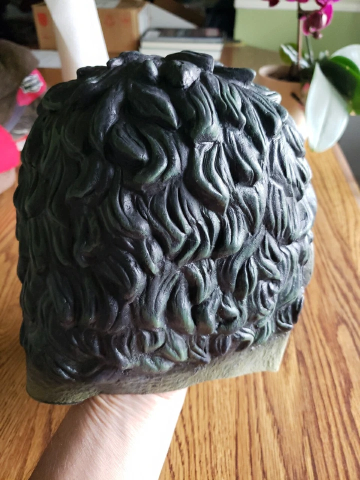 Deluxe Adult Incredible Hulk Latex Mask Halloween Full Hulk Head Mask New No Tag - Image 3 of 4