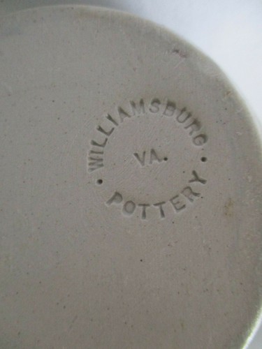 WILLIAMSBURG POTTERY 6-1/2" CROCK VASE - MINT - Picture 6 of 6