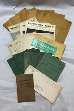 Bethlehem Steel Papers 1920s-30s Ephemera Lot