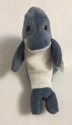 Ty Beanie Baby ECHO the Dolphin - 12-21-96 - w/Tag Errors - Retired Vintage!!! - Picture 4 of 10
