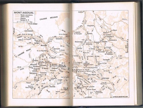 Cevennen Strümpfe Languedoc BLAUE GUIDES Dep. 07-12-30-34-48 geführt von Talabot 1981 - Bild 8 von 12