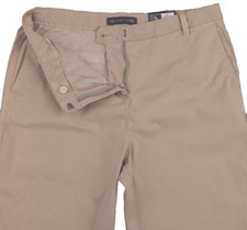 M&S Womens Marks and Spencer Beige Chino Trousers Size 10 DEFECTS