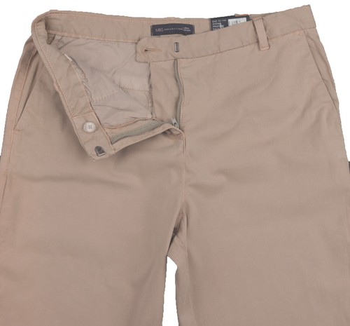Jupe Femme Marks And Spencer Beige, Coton, Taille 12, Coupe Ligne A, Fermeture éclair, Excellent état