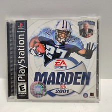 Madden NFL 2001 ~ PS1 PlayStation 1 ~ Complete CIB ~ BOOM!!