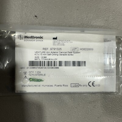 Medtronic 4.0 X 15mm Self-drilling Variable Screw