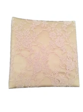 New Taupe Lace Photo Album Binder Style Photo 9 Slip In Page 6.5" x 7.5"