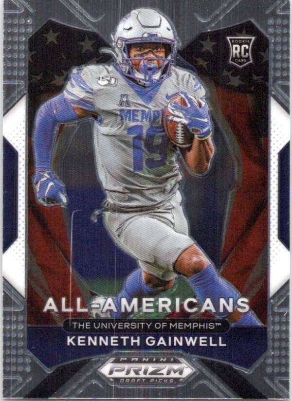 Kenneth Gainwell 2021 Panini Prizm Draft Picks RC #194 All American