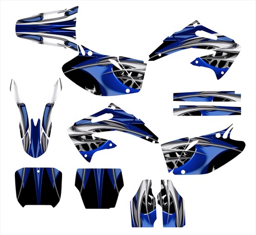 2002 2003 2004 CRF450R CRF 450R graphics thick 24mil racing vinyl design #4444 - Foto 4 di 20