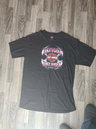 Vintage 2001 Bike Week Daytona Harley Davidson Men’s XL T-Shirt VTG.. SEE PICS - Picture 6 of 12