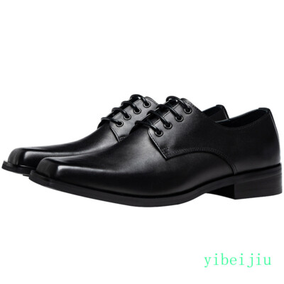 British Men's Dress Formal Banquet 100% Genuine Leather Shoes Derby Business New