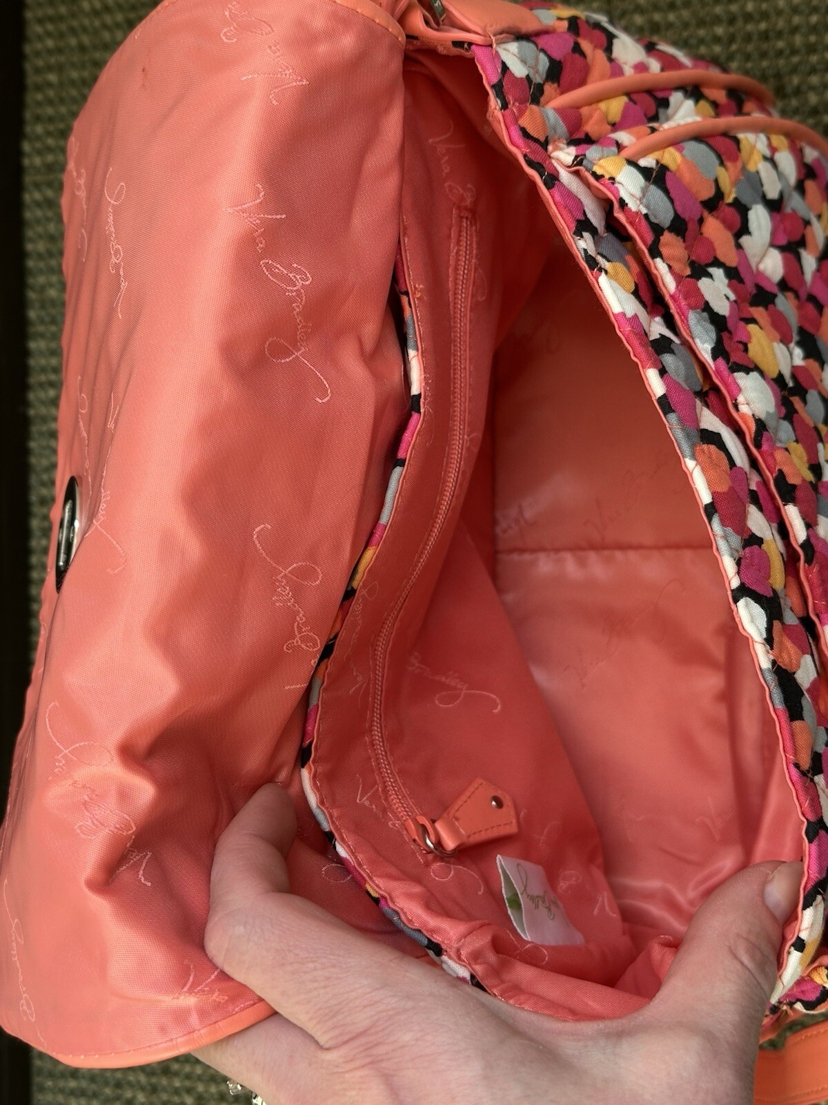 Vera Bradley, Pixie Confetti Turnlock Crossbody P… - image 5