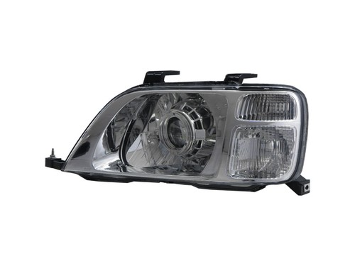 CR-V CRV RD1-RD3 96-01 Guide LED Halo Projector Headlight Chrome for HONDA LHD - Picture 2 of 7