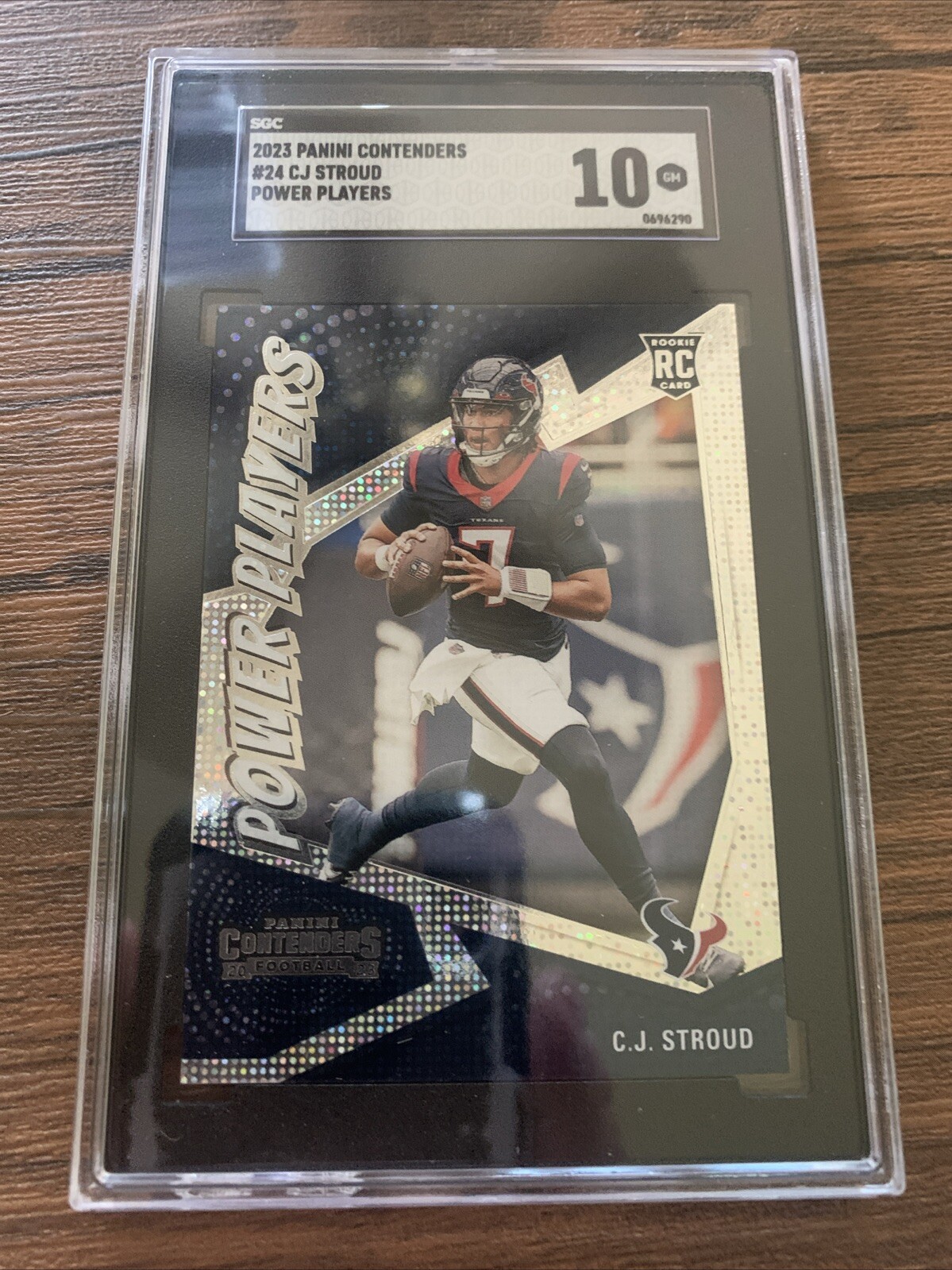 2023 Panini Contenders C.J. Stroud Power Players #24 SGC 10