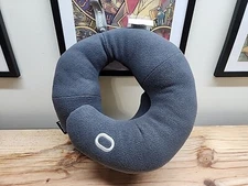 BCOZZY Neck Pillow for Travel Provides 2X Support to the Head, Neck & Chin Black