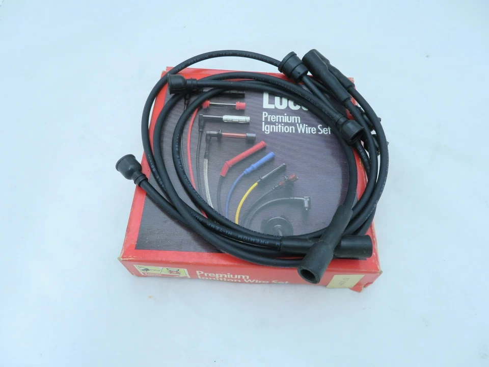 Juego de cables de encendido para Opel Kadett GT 1900 cupé y manta cupé marca Lucas HP710 Foto 2 de 3