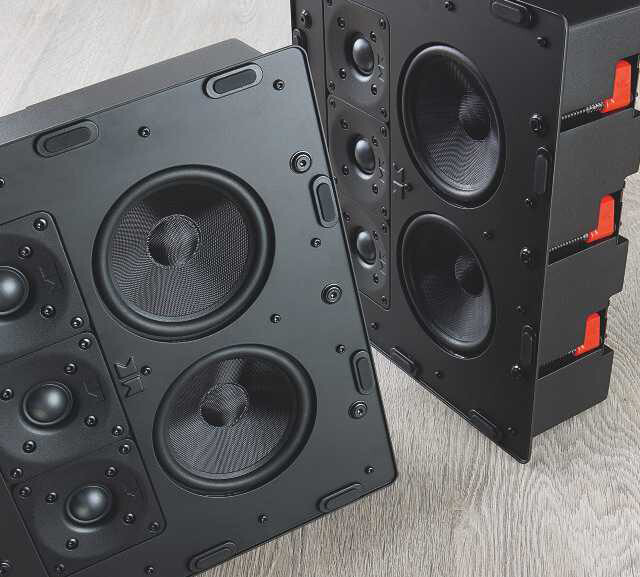 m&k in wall speakers