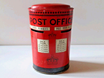 Post Office - 1950er Jahre - Spardose Sparkasse - Made in England - Chad Valley?