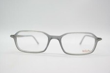 Vintage Nigura N 6005 Gray Silver Square Glasses Frame Eyeglasses NOS