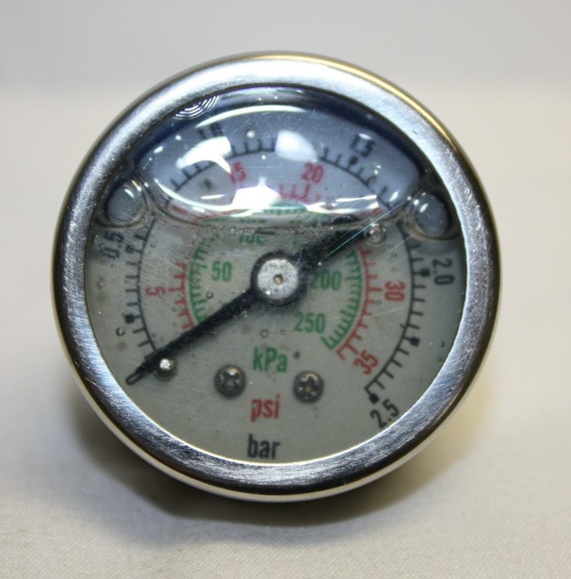 kPa psi bar Commercial Compound Gauge 1.5” Liquid Filled kPa 0250 eBay