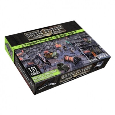 Tabletop Terrain - Cyberpunk Core Set (131 Pieces) - English