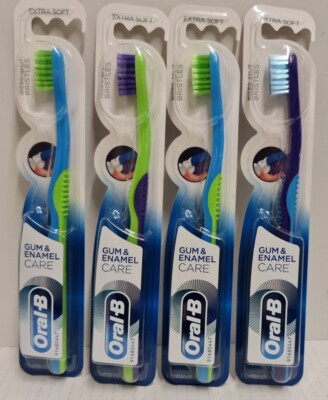 oral B Kaugummi & Zahnschmelz Pflege empfindlich ex weiche Zahnbürste x 2 oder 4
