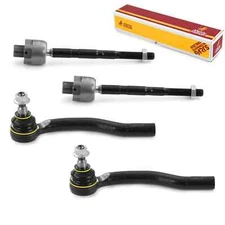 Inner & Outer Tie Rod End Kit for 2007-2013 Mazda CX-9 EV800565 ES800600 4 PCS