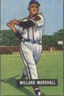 1986 C.C.C. 1951 Bowman Reprints - Willard Marshall #98