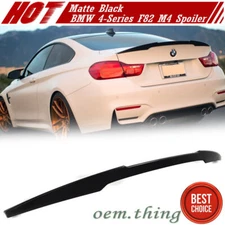 Unpainted Fit FOR BMW 4-Series F82 2D Coupe Trunk Spoiler Wing 2015up