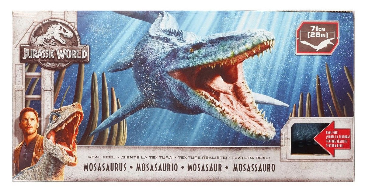 Jurassic World REAL FEEL MOSASAURUS FIGURE FALLEN KINGDOM