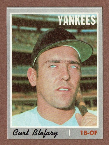 1970 Topps 297 Curt Blefary Yankees 20 Rebate W 10 Item Order 1970-topps-297-curt-blefary-yankees-20-rebate-w-10-item-order