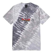 HUF Men's S/S T-Shirt SURESHOT TIE DYE - Black - Small - NWT - LAST ONE