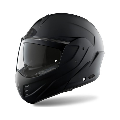 Casco Airoh Mathisse Color Black Matt/ White - Foto 4 di 12